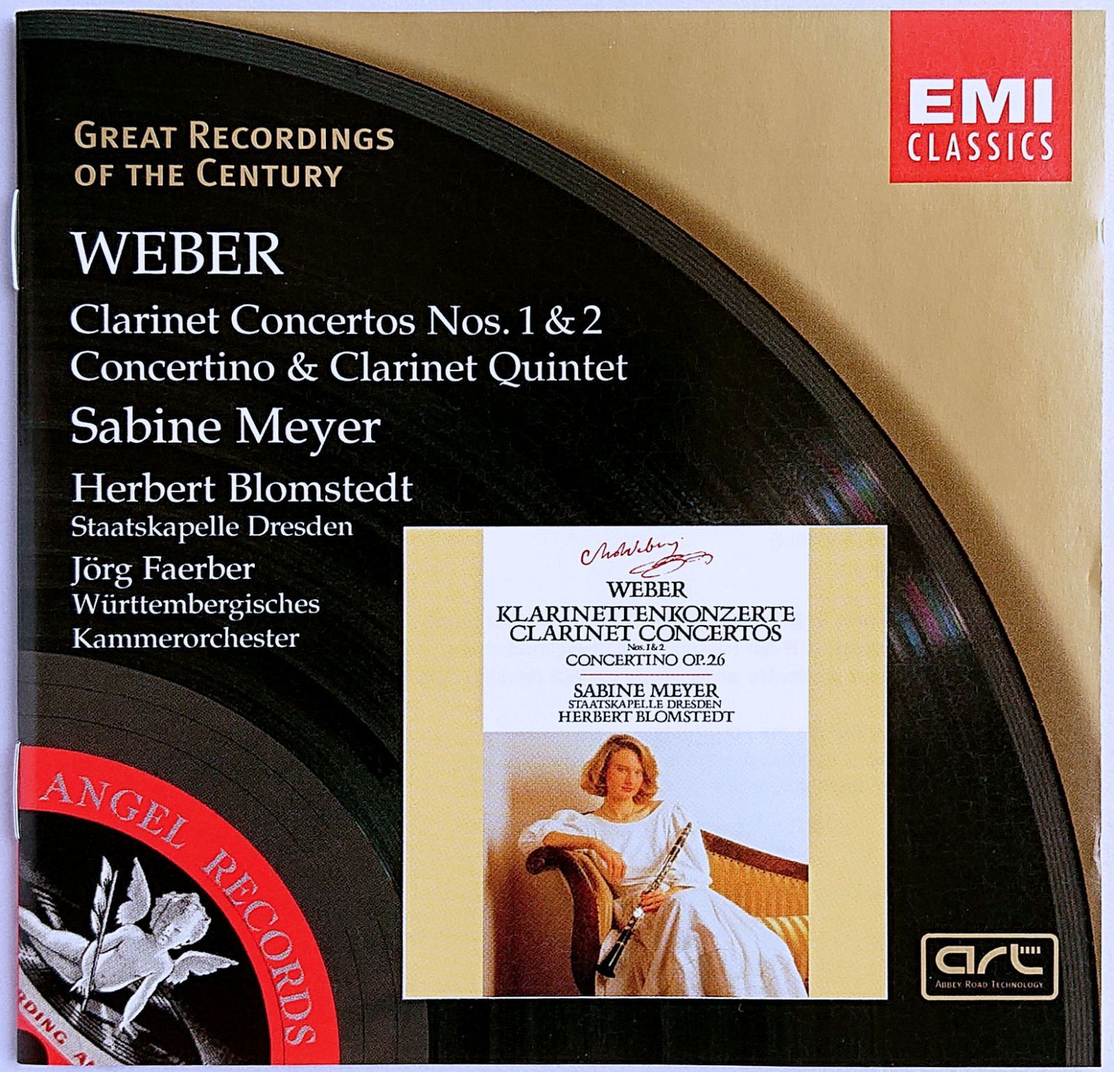 中古】SABINE MEYER ザビーネ・マイヤー ／ WEBER : CLARINET