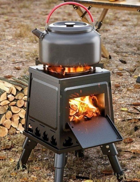 薪ストーブ屋外携帯ストーブ器具野外キャンプ炊事器具ピクニックストーブ折りたたみストーブ