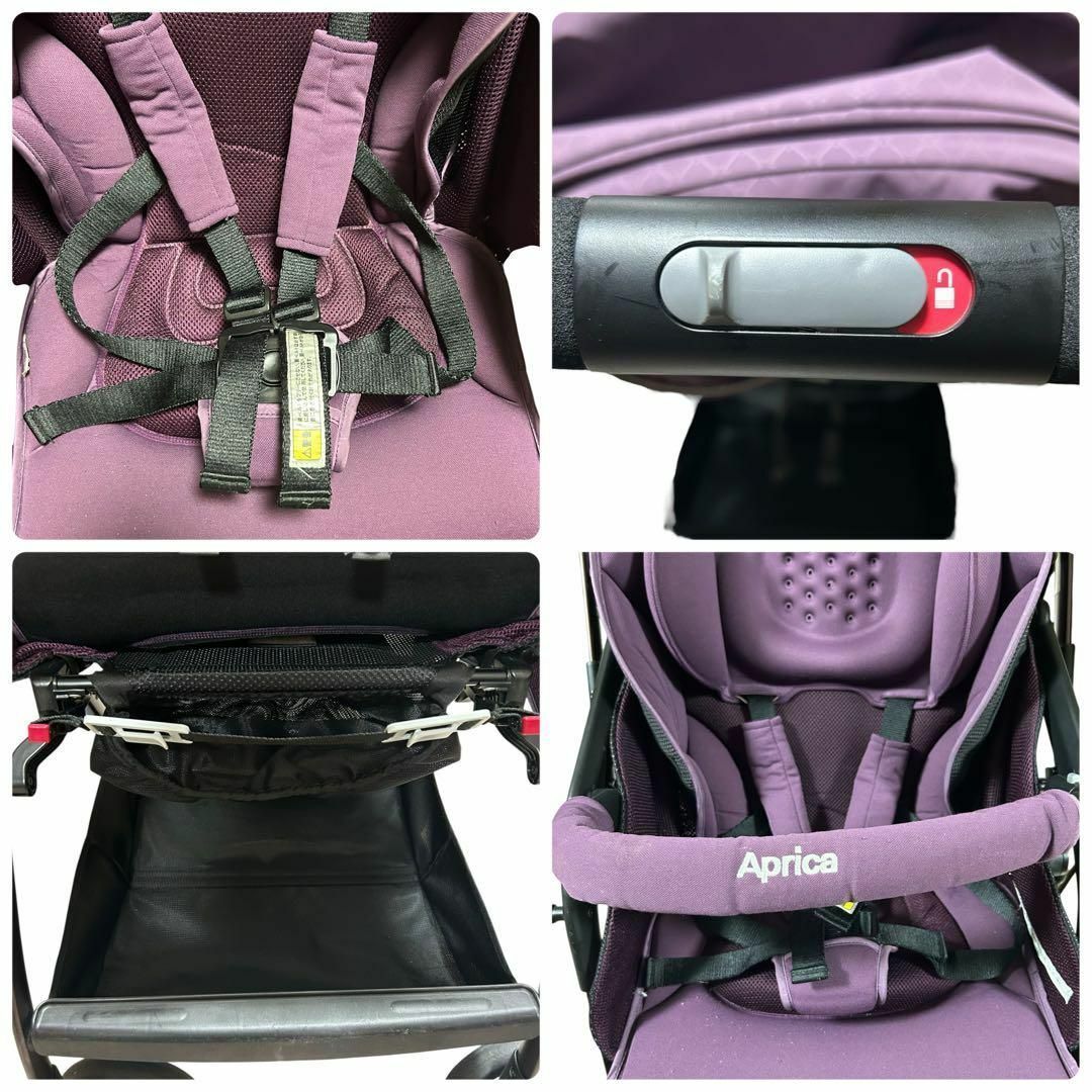 良品 1323 アップリカ オプティア プレミアム ベビーカー 新生児 パープル 良品 1323 アップリカ オプティア プレミアム ベビーカー 新生児