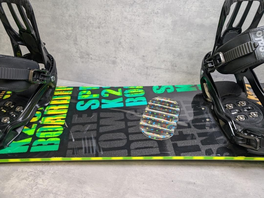 Ｋ2 SPIT FIRE　SALOMON　スノーボード　メンズ　バインセット スノーボード2点セット 板:HEAD バイン:SALOMON