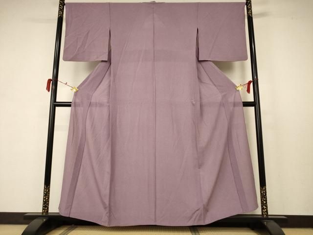 平和屋着物 夏物 江戸小紋 絽 鮫小紋柄 正絹 AABB6707jd