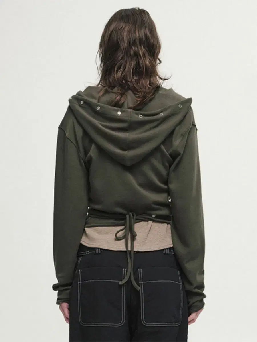 美品 NATURAL LAUNDRY ナチュラルランドリー ボーダー ニット ロングカーディガン 7195K-050 サイズ2 グレー×ホワイト レディース 古着 中古 美品 NATURAL LAUNDRY ナチュラルランドリー ボーダー ニット