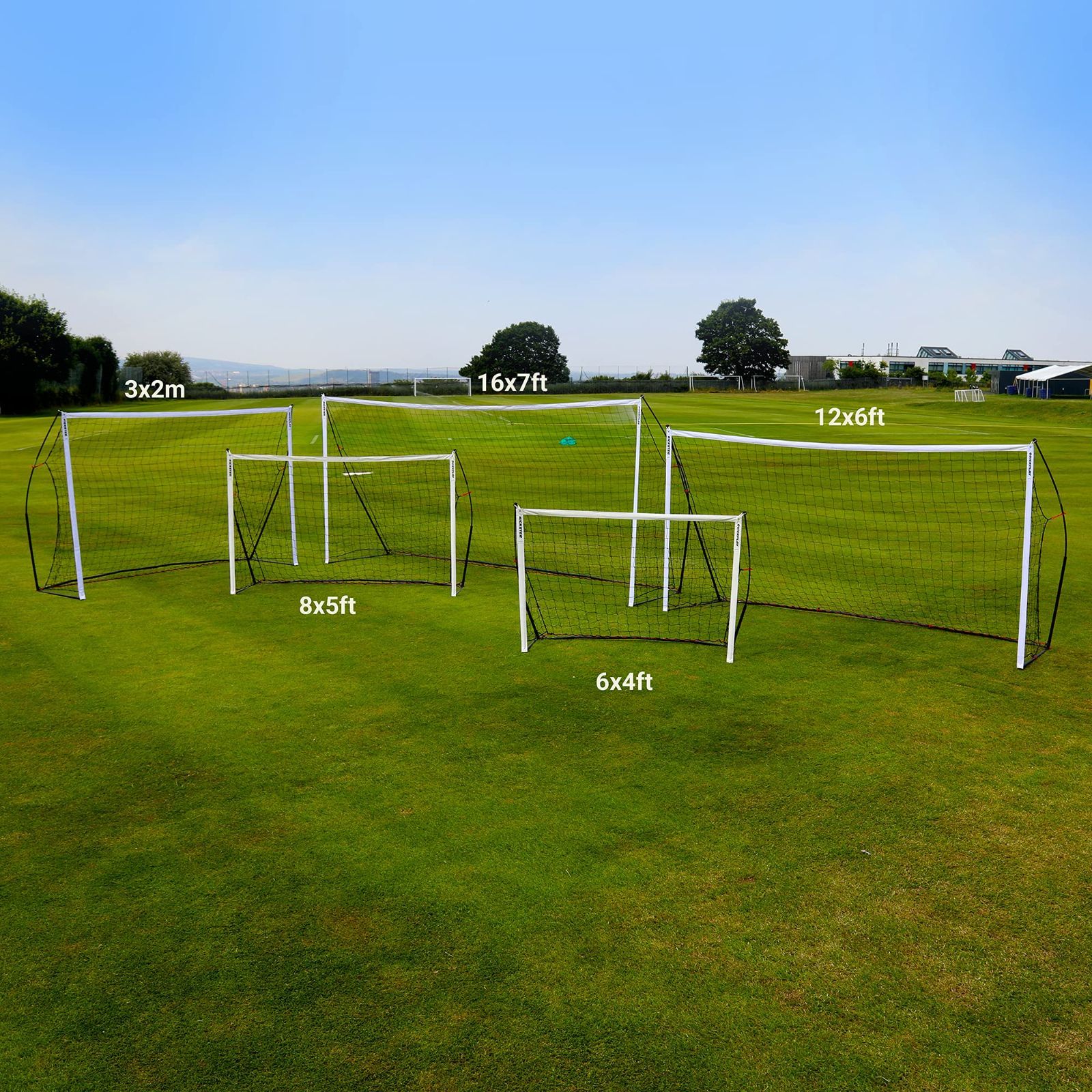 1.8m 2.4m サッカーゴール/フットサルゴール 3.0m ポータブル