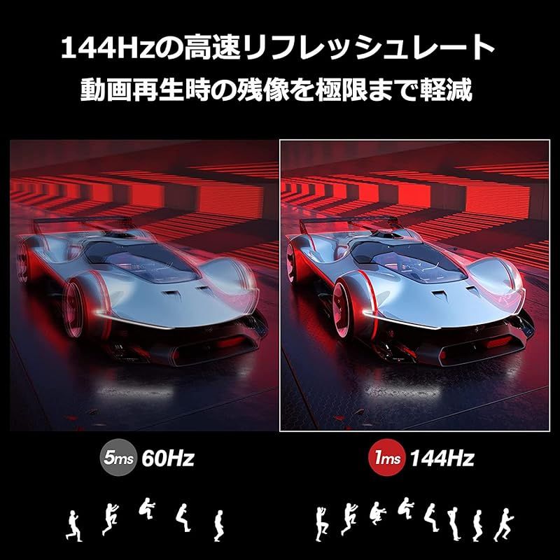 在庫限り】Acouto XC17 モバイルモニター 17.3インチ 144Hz高速応答