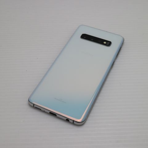 超美品 SCV41 Galaxy S10 プリズムホワイト スマホ 本体 白ロム