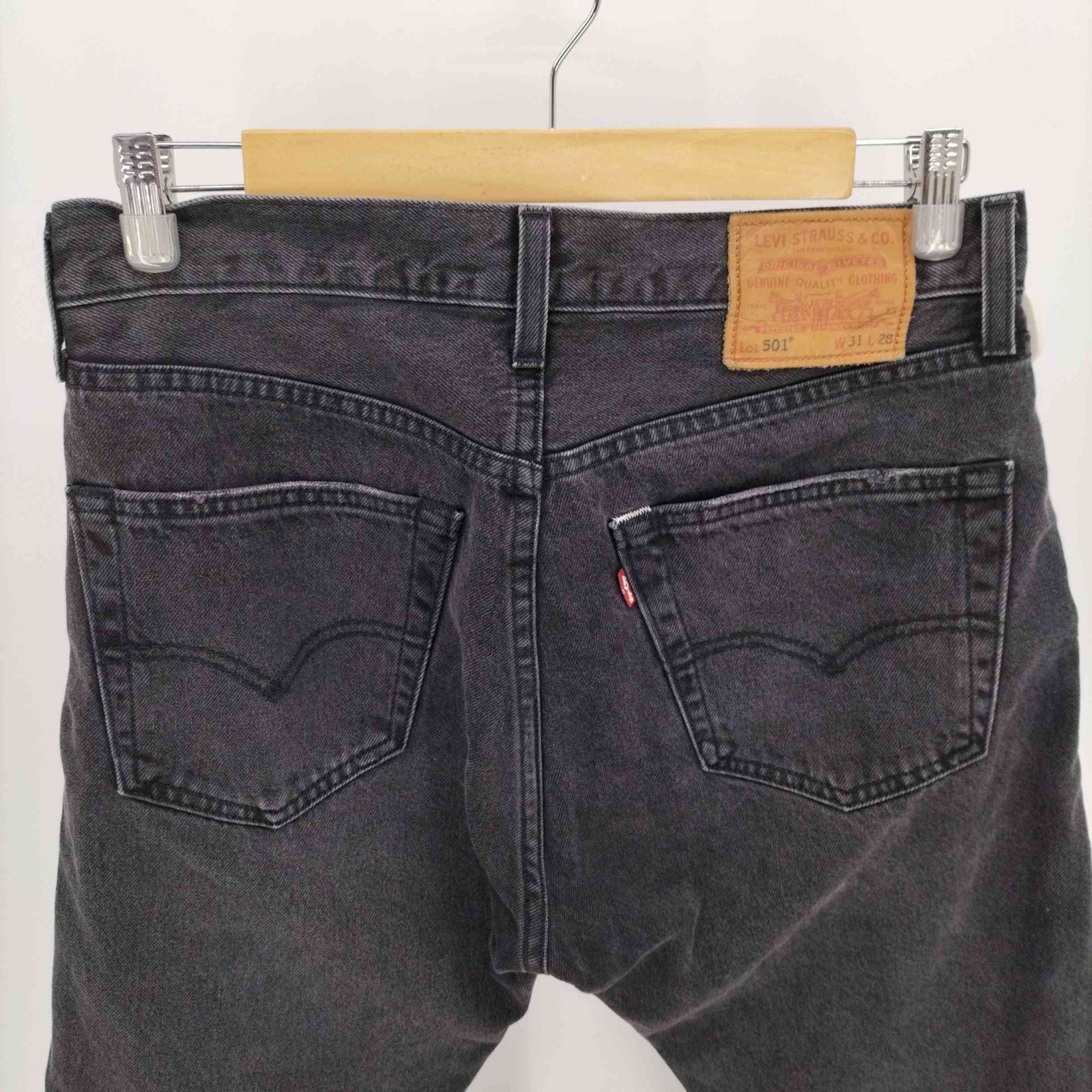 リーバイス Levis PREMIUM 別注 501 ORIGINAL BLACK ボタンフライ 