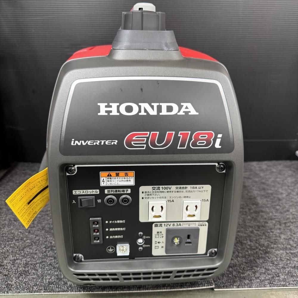 11 20までの Honda ホンダ EU18i インバーター発電機1.8kVA リコール非対象品 済 202