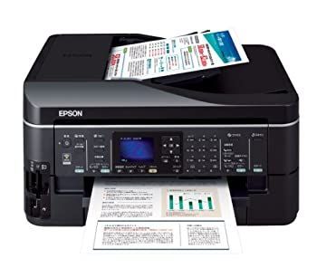 【中古】EPSON Colorio インクジェット複合機 PX-603F