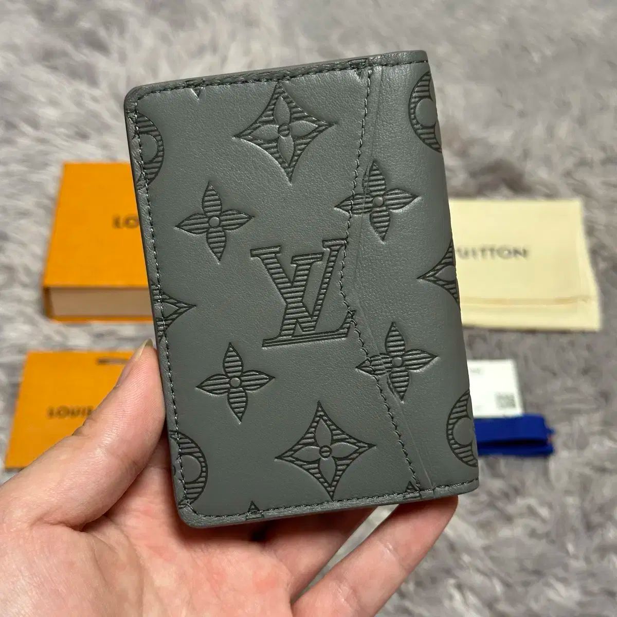 Louis Vuitton ブラック 二つ折り財布 名刺入れセット LOUIS VUITTON
