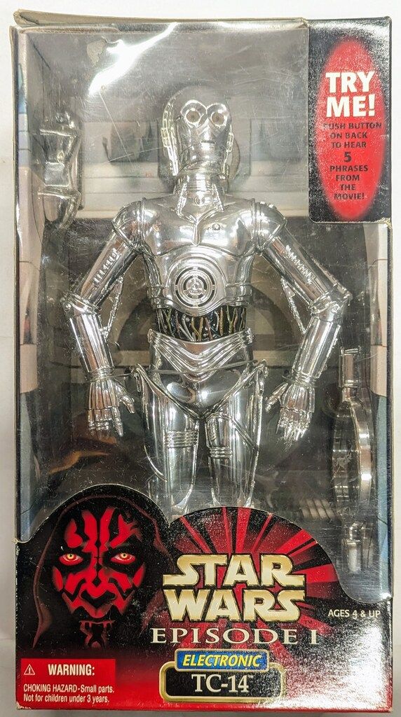 スターウォーズ　エピソード1 TC-14 Electronic Amazon.com: Star Wars Episode 1 TC-14 Electronic 12 Inch
