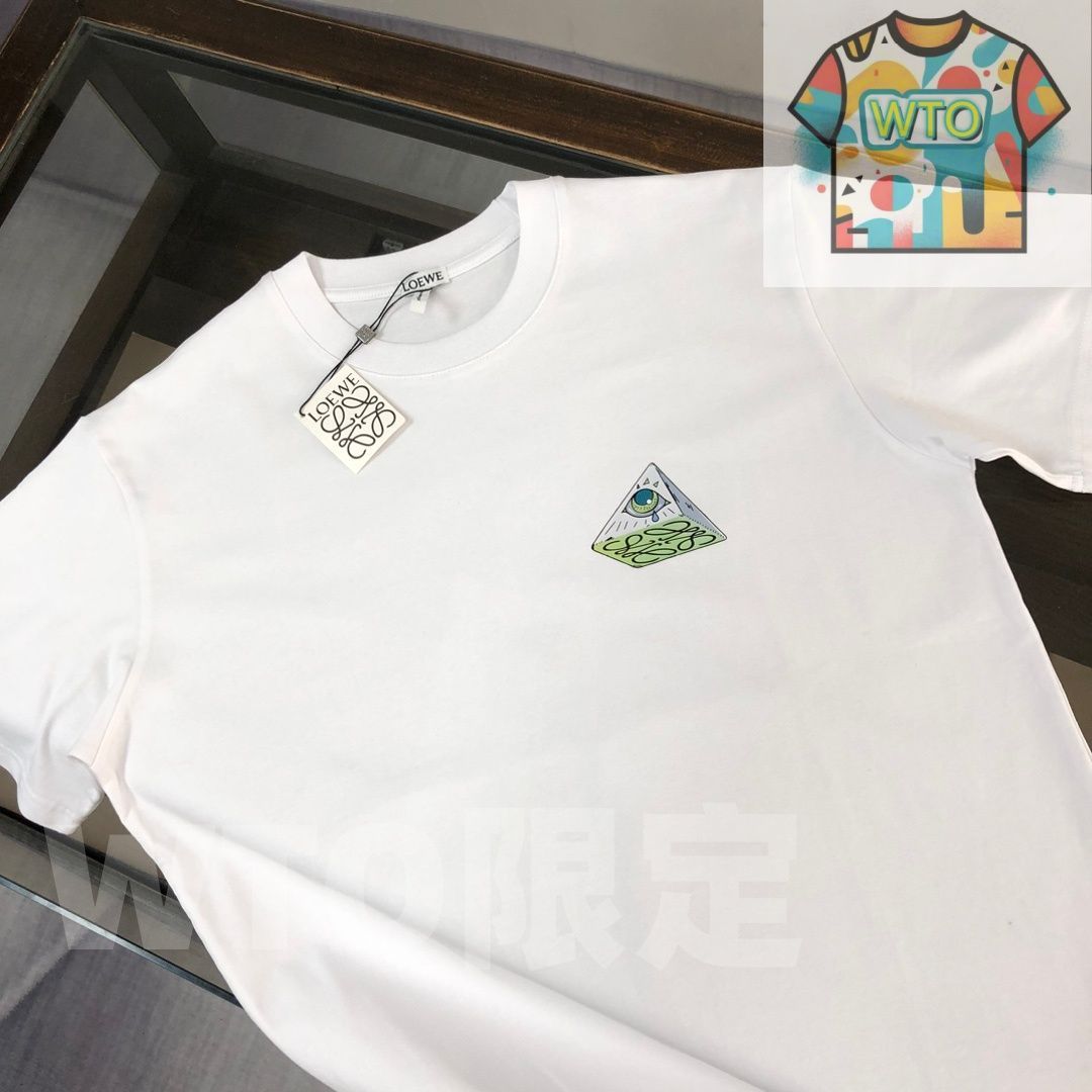 本日限定特価】LOEWE 春夏 ロゴプリントTシャツ [本日特価|新品