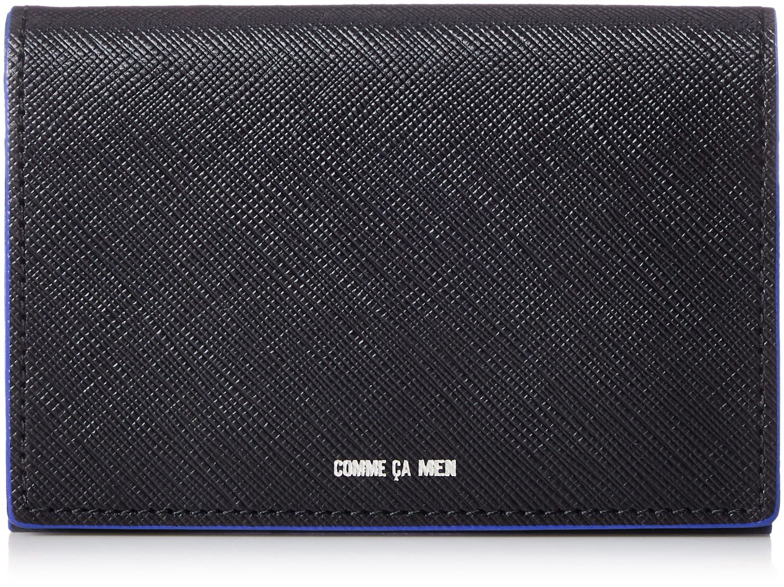 人気商品 コール 札入れ 006755-10 コムサメン ブラックXブルー