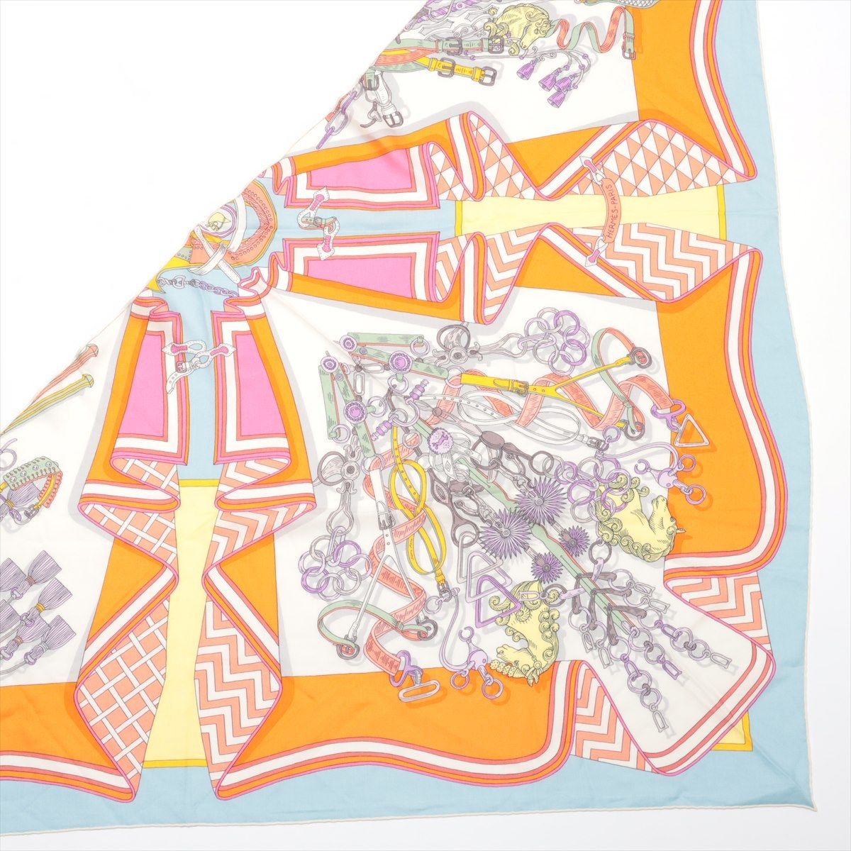 ✨️極美品✨️ エルメス トライアングル ジェアン カレ スカーフ レディース 美品】HERMES エルメス スカーフ トライアングル ジェアン