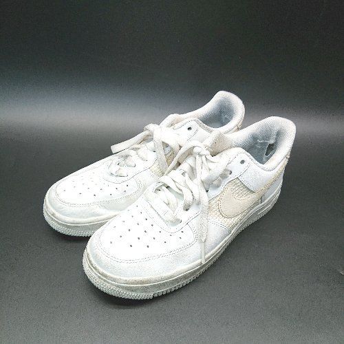 ◇ NIKE ナイキ エアフォース1 DJ9945-100 ローカット ブランドロゴ  