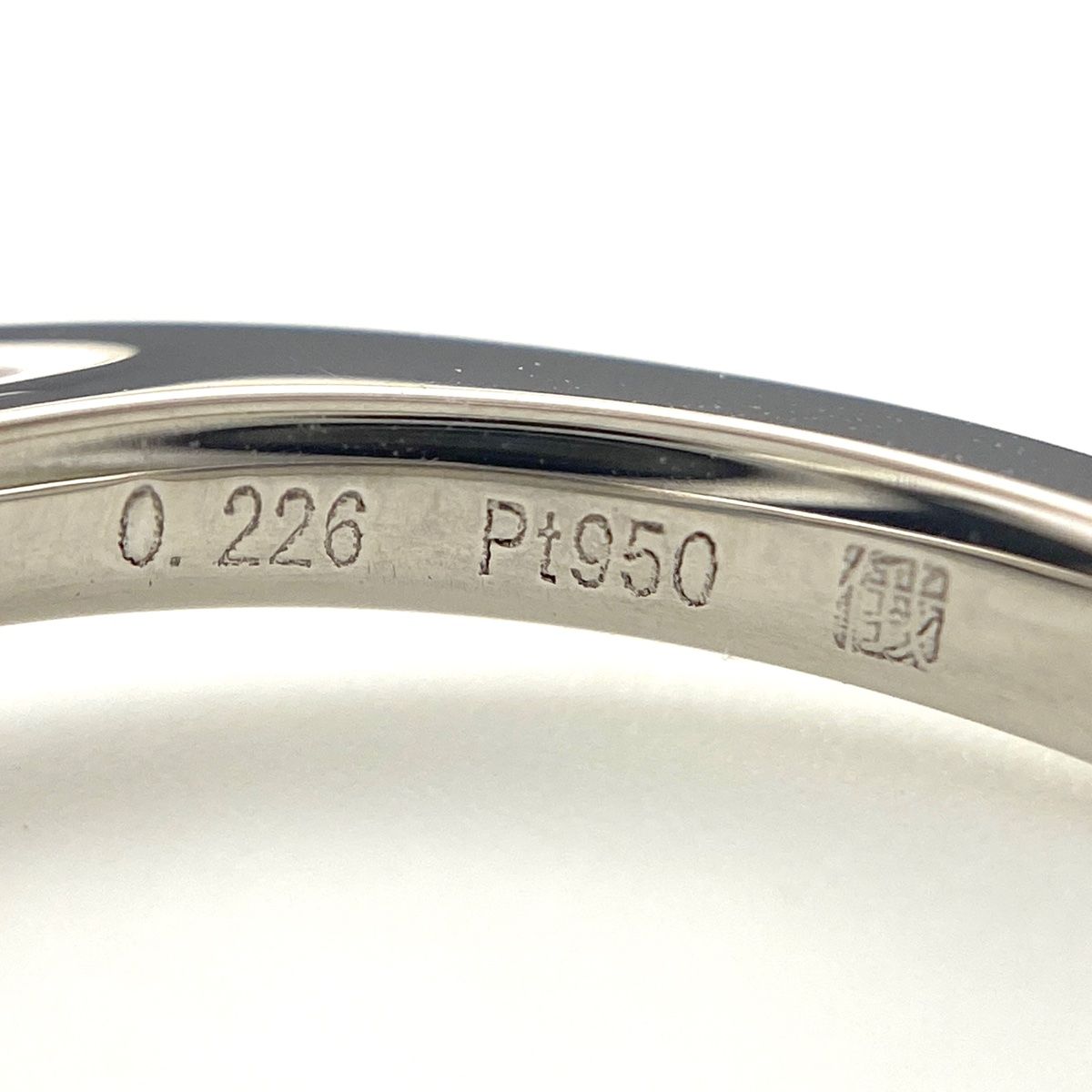 美品 俄 NIWAKA PT950 リング 約9.5号 プラチナリング 俄 NIWAKA Pt950プラチナ 雪佳景 リング・指輪 ダイヤモンド 9.5