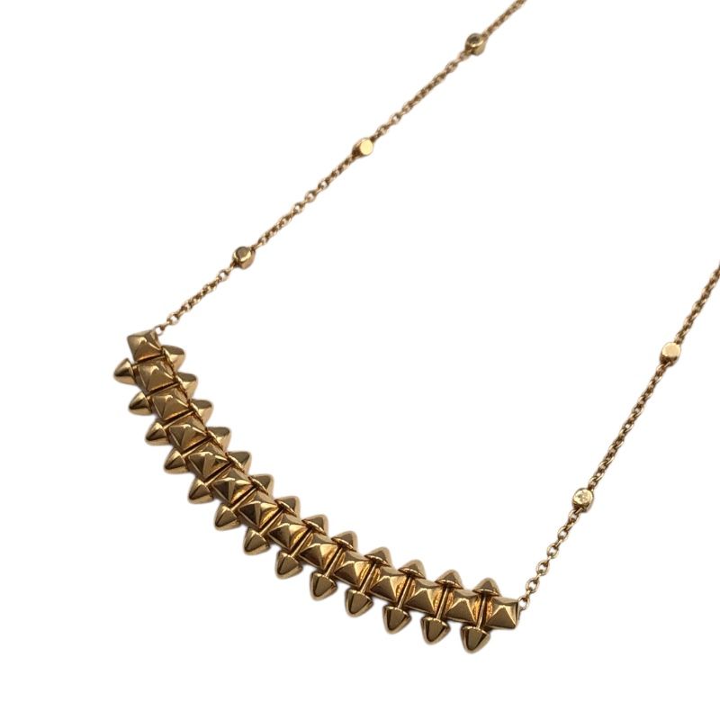 カルティエ Cartier クラッシュ ドゥ カルティエネックレスSM K18ピンクゴールド K18PG ジュエリー