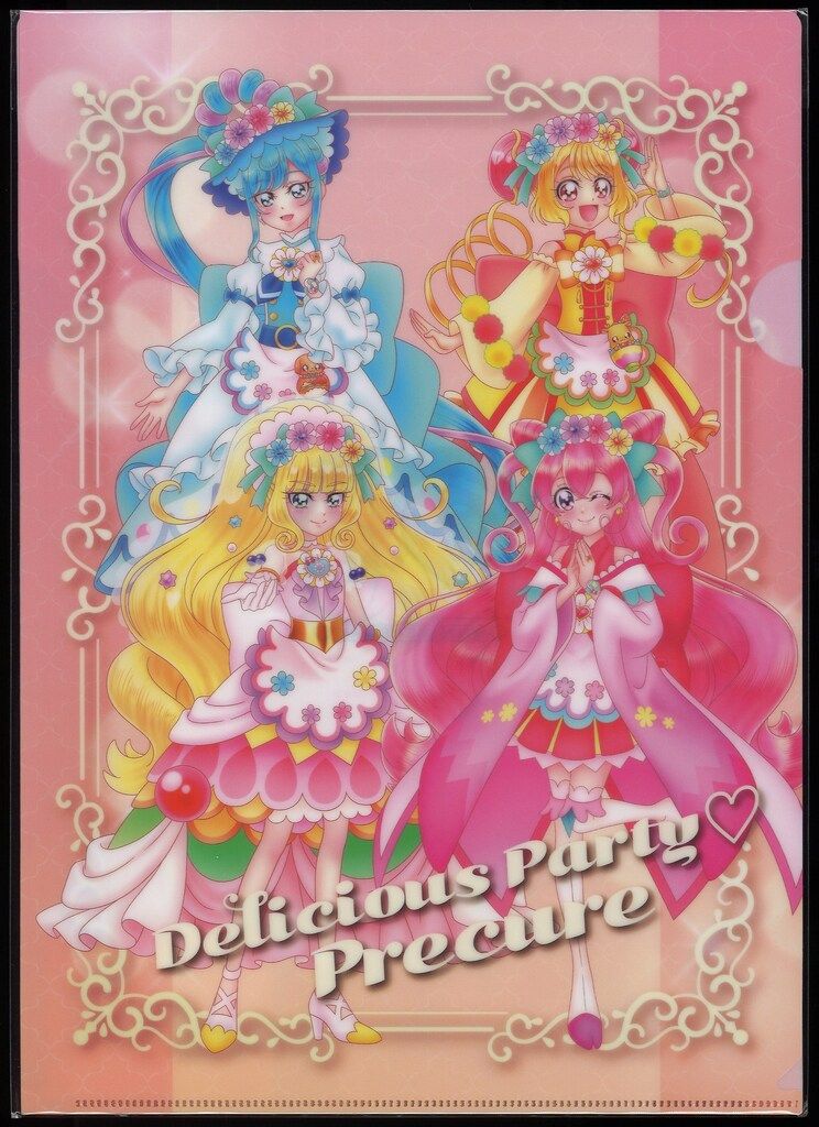 サンスター 20th ANNIVERSARY 全プリキュア展 クリアファイル
