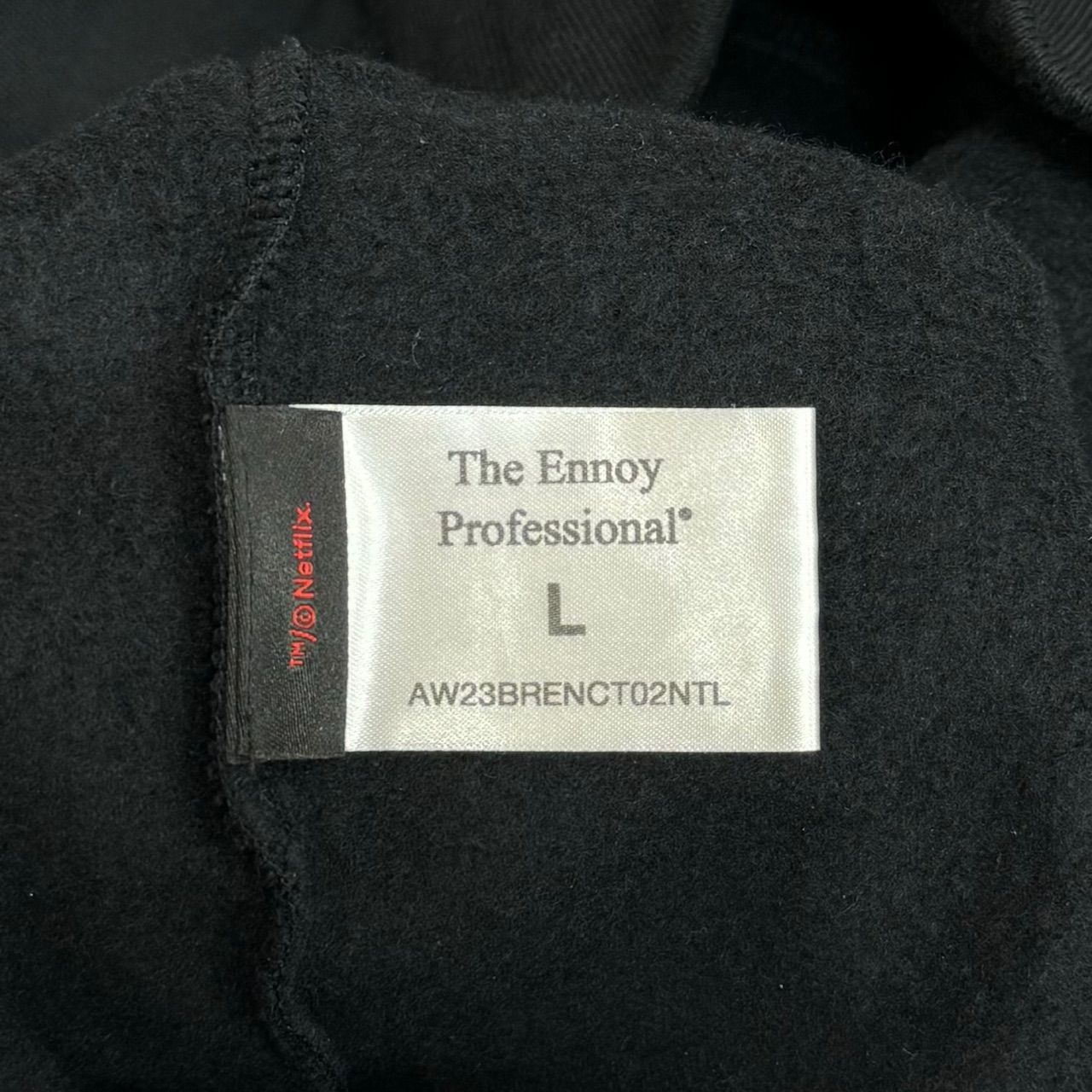 ENNOY × スタイリスト私物 × NETFLIX 23AW Hoodie Sweat フーディー 