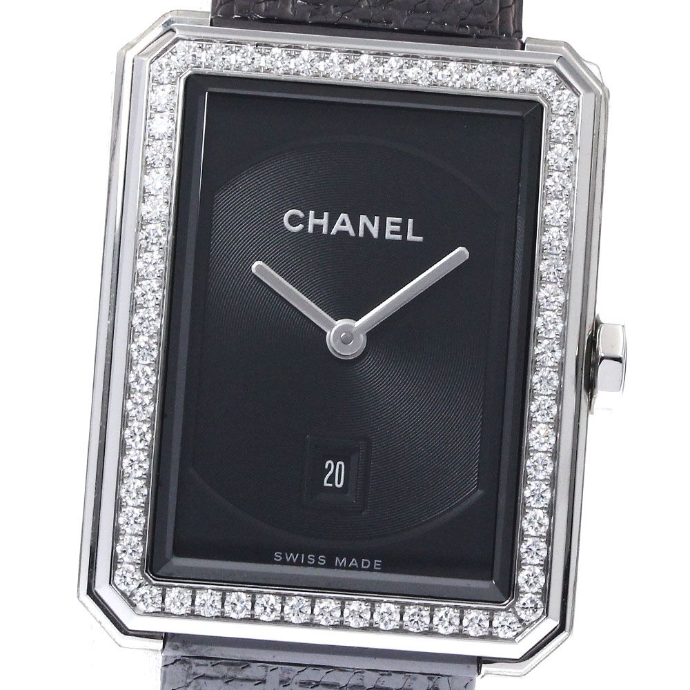 シャネル CHANEL H5318 ボーイフレンド ツイード ダイヤベゼル