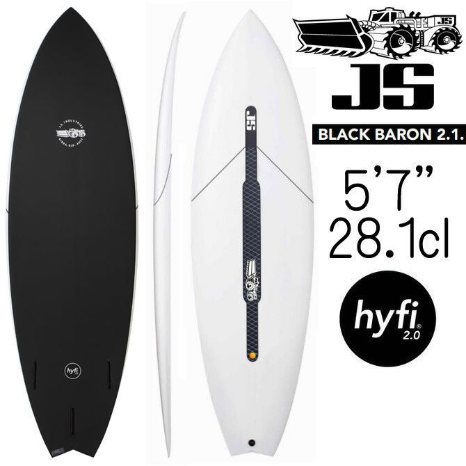 JS　BLACK BARON ブラックバロン ハイファイモデル　5'5 JS BLACK BARON ブラックバロン ハイファイモデル 5'5 JS BLACK