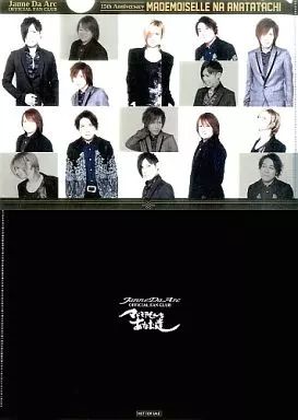 中古】クリアファイル(男性アイドル) Janne Da Arc 15th記念A4クリア