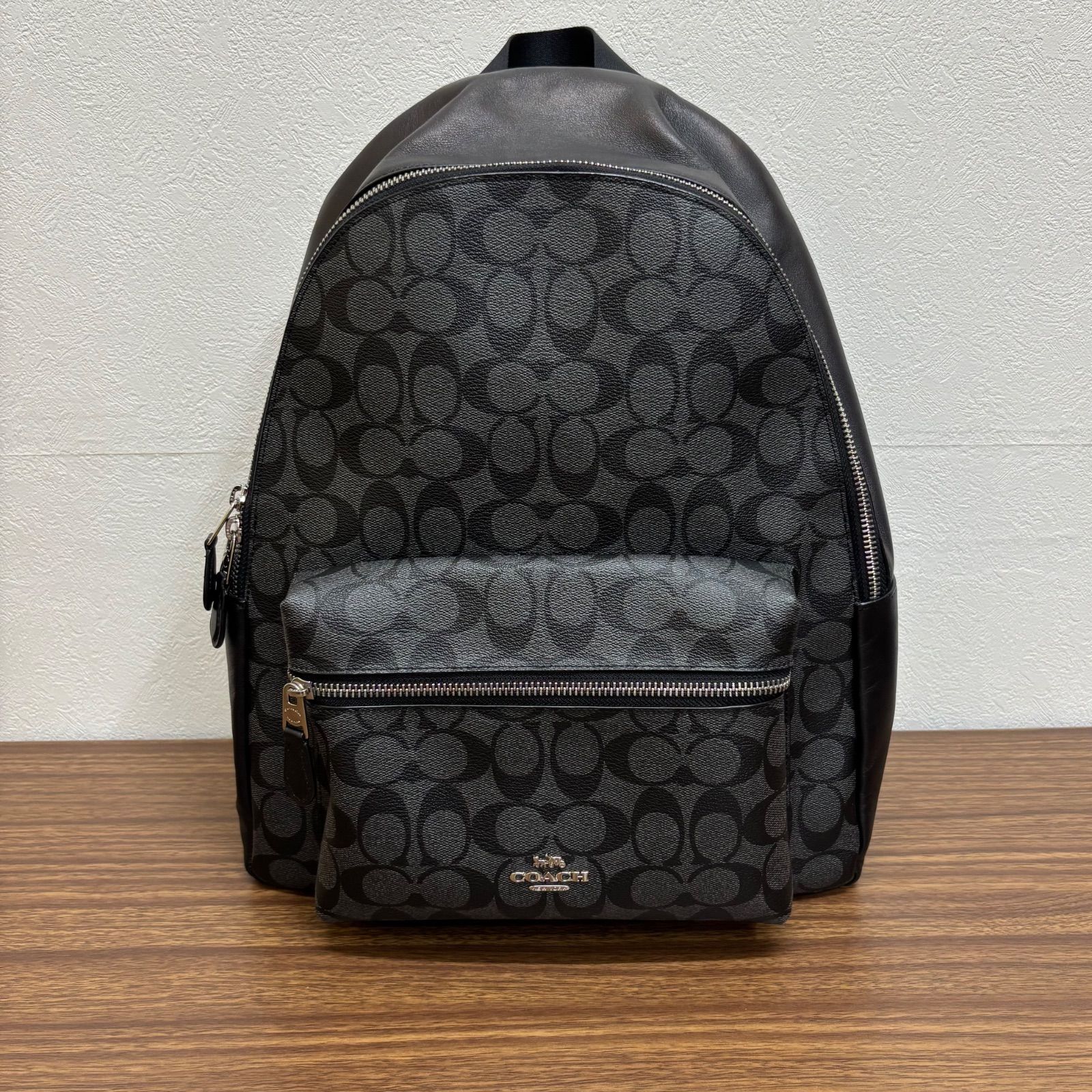 ◎COACH コーチ シグネチャー リュック バックパック F58314 ブラック