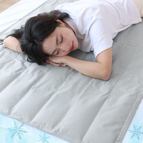 グレー ひんやりマット cool mat 超冷感 冷却マット 接触冷感Q-max 0.58 冷感ジェルマット 涼感寝具 夏用寝具 冷感敷きパッド 熱中症対策 速乾 軽量 折り畳み可 人 ペット用