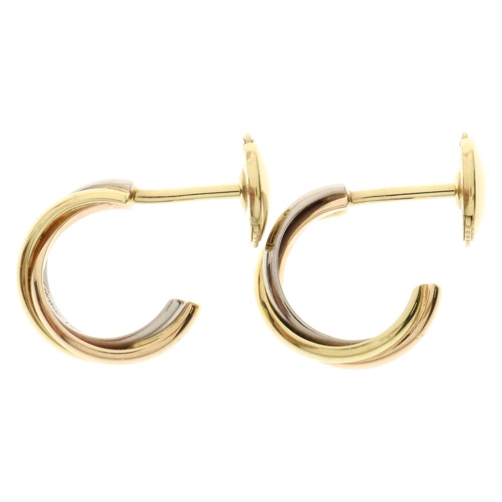 Cartier カルティエ トリニティピアス Au750 ゴールド