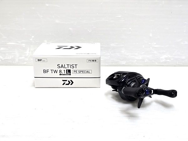 品 ダイワ Daiwa ベイトリール 左ハンドル 23 ソルティスト BF TW 8.1L PE SPECIAL 箱あり 〇YR-19368〇