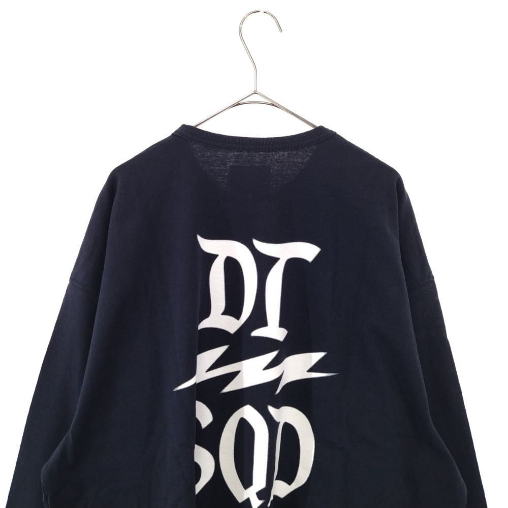 WTAPS (ダブルタップス) 23SS DESIGN 02 / LS / COTTON. DSQD バックプリント長袖Tシャツ ネイビー  231ATDT-CSM11 - メルカリ