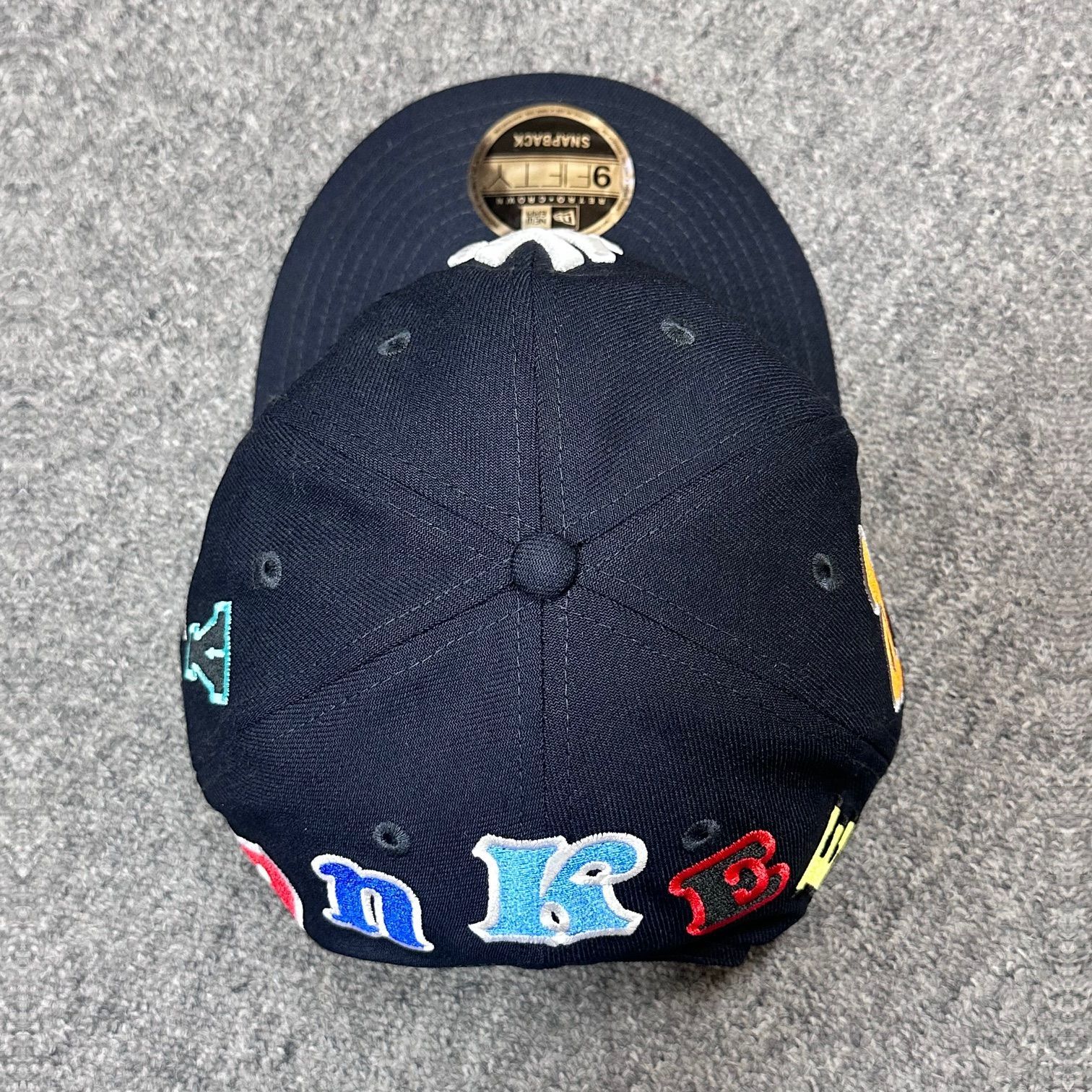 SAINT MICHAEL NEWERA セントマイケル ニューエラ キャップ SAINT M×××××× × New Era 24SS 初コラボキャップ『Retro Crown