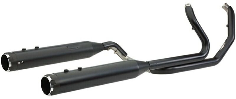 EL DORADO DUAL エキゾースト システム TRACERエンド 2009〜16年ツーリング ブラック