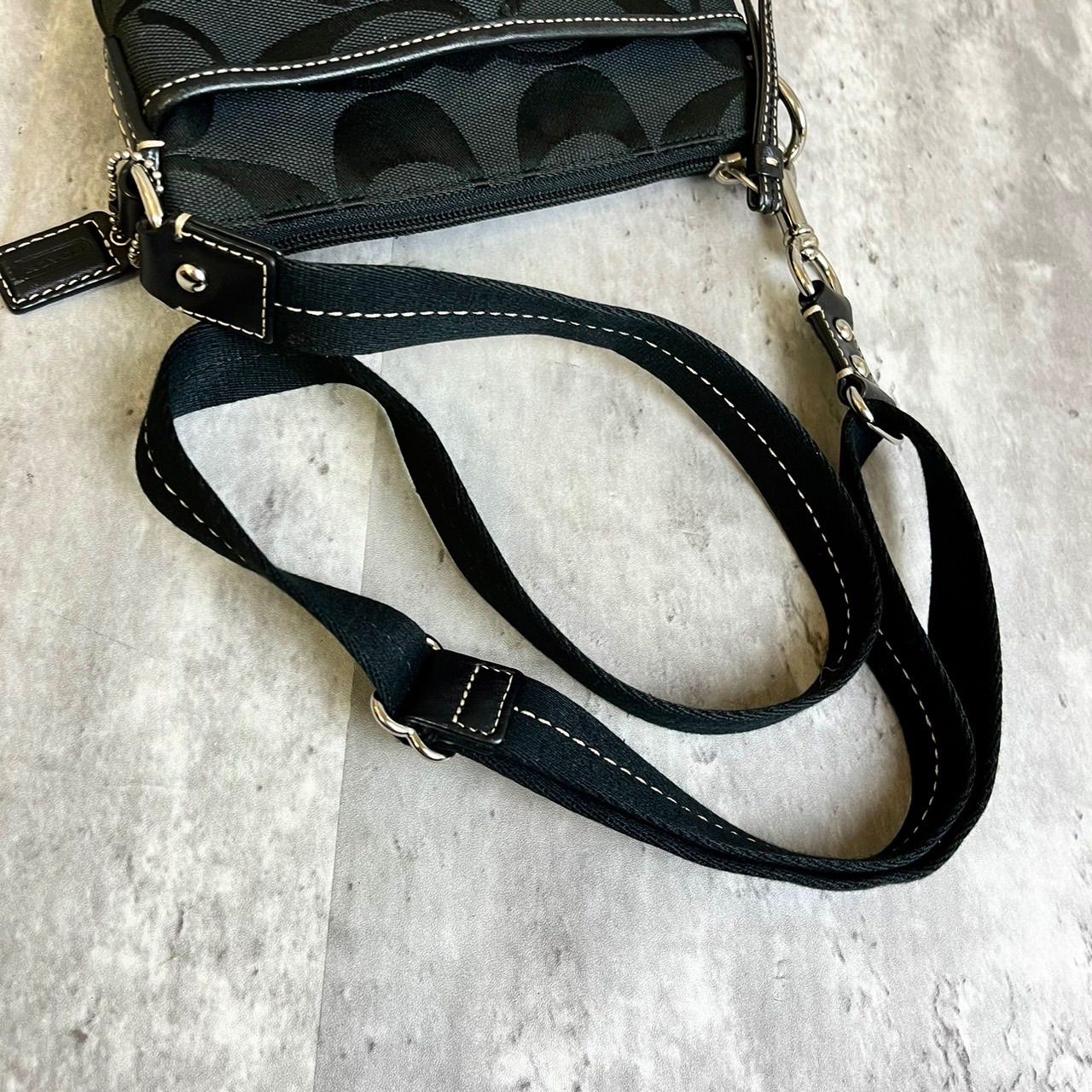 ✨極美品✨ COACH コーチ ポシェット ショルダーバッグ 小物入れ 