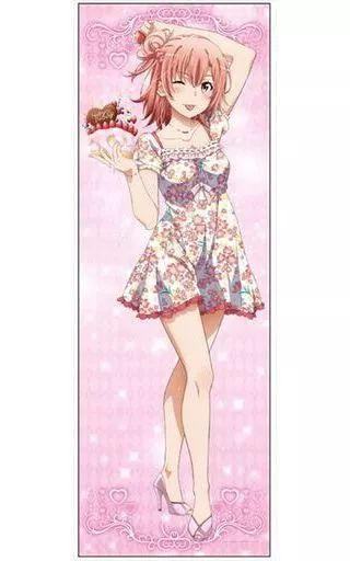 中古】タペストリー 由比ヶ浜結衣(お花柄) ほぼ等身大