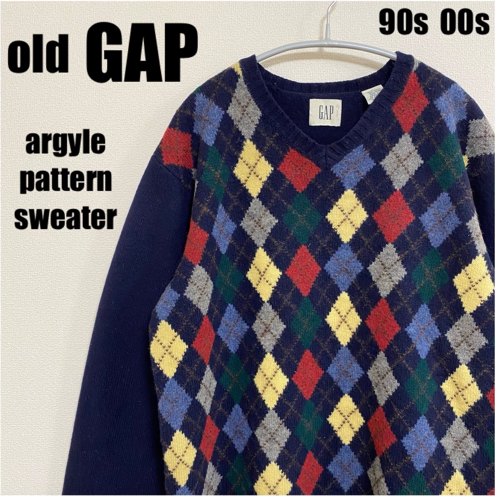 90s 00s old GAP オールド ギャップ ヴィンテージ ウール ニット ...