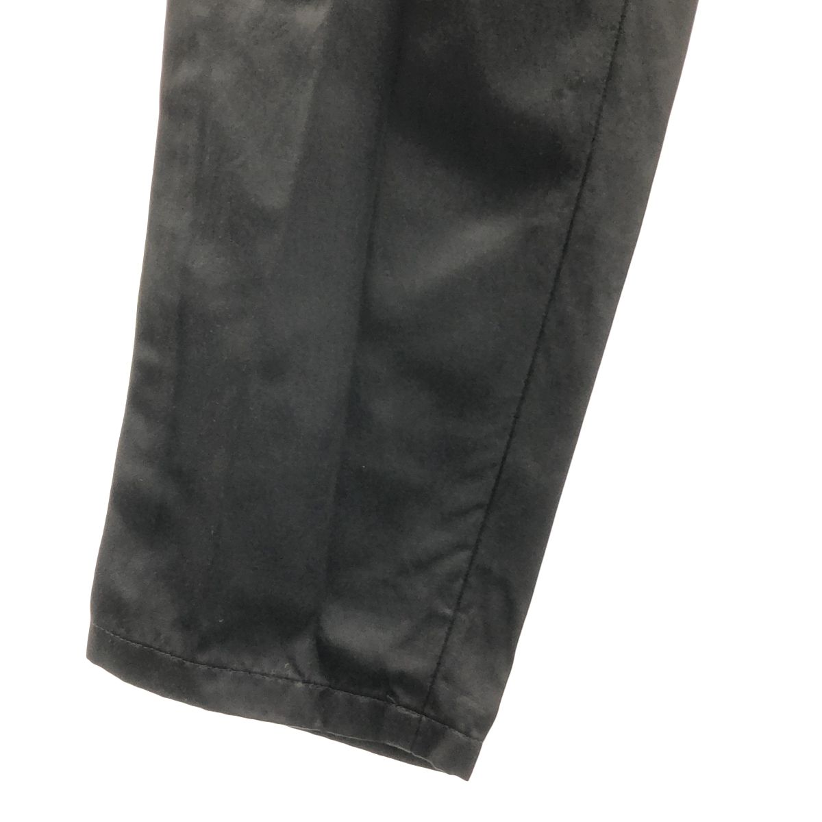 NOWOS ノーウォス Rrayon tuck pants タック テーパードパンツ M ブラック レディース DECORATOM_COM_BR