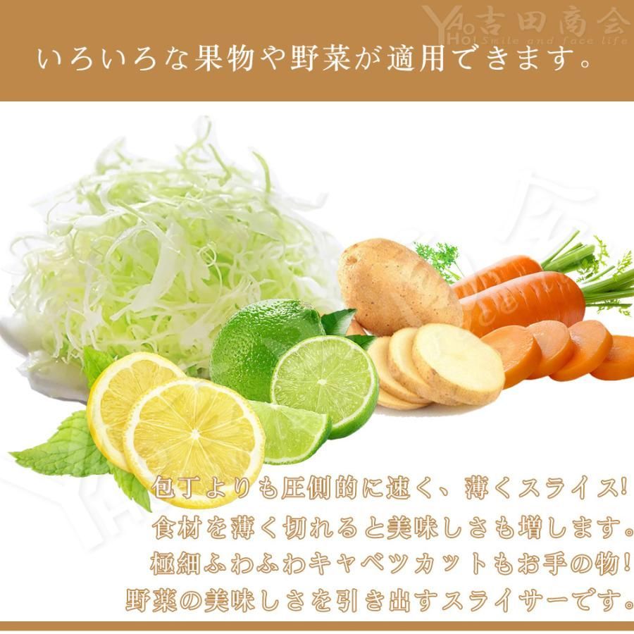 キャベツスライサー 千切り 薄切り (本体ステンレス 替刃2枚付) 業務用 手動 野菜カッター パン お肉 野菜 千切り 家庭用 業務用