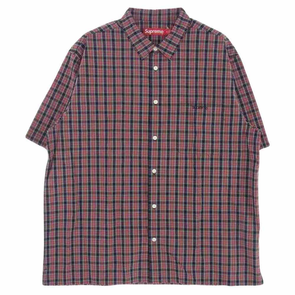 Supreme シュプリーム 半袖シャツ 24SS Loose Fit Mini Plaid S