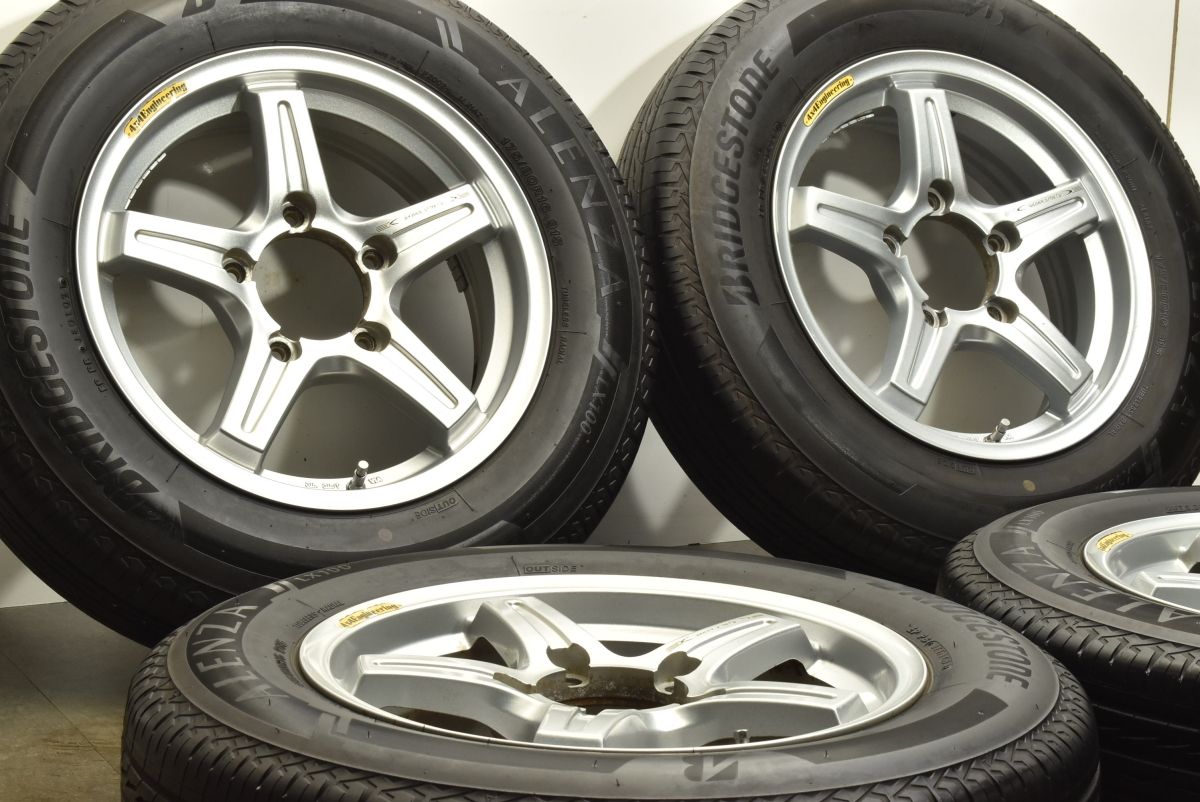 バリ溝 DW798 16in 5.5J 25 PCD139.7 ブリヂストン アレンザ LX100 175 80R16 JB64 JB23 JA12 JA11 ジムニー AZオフロード