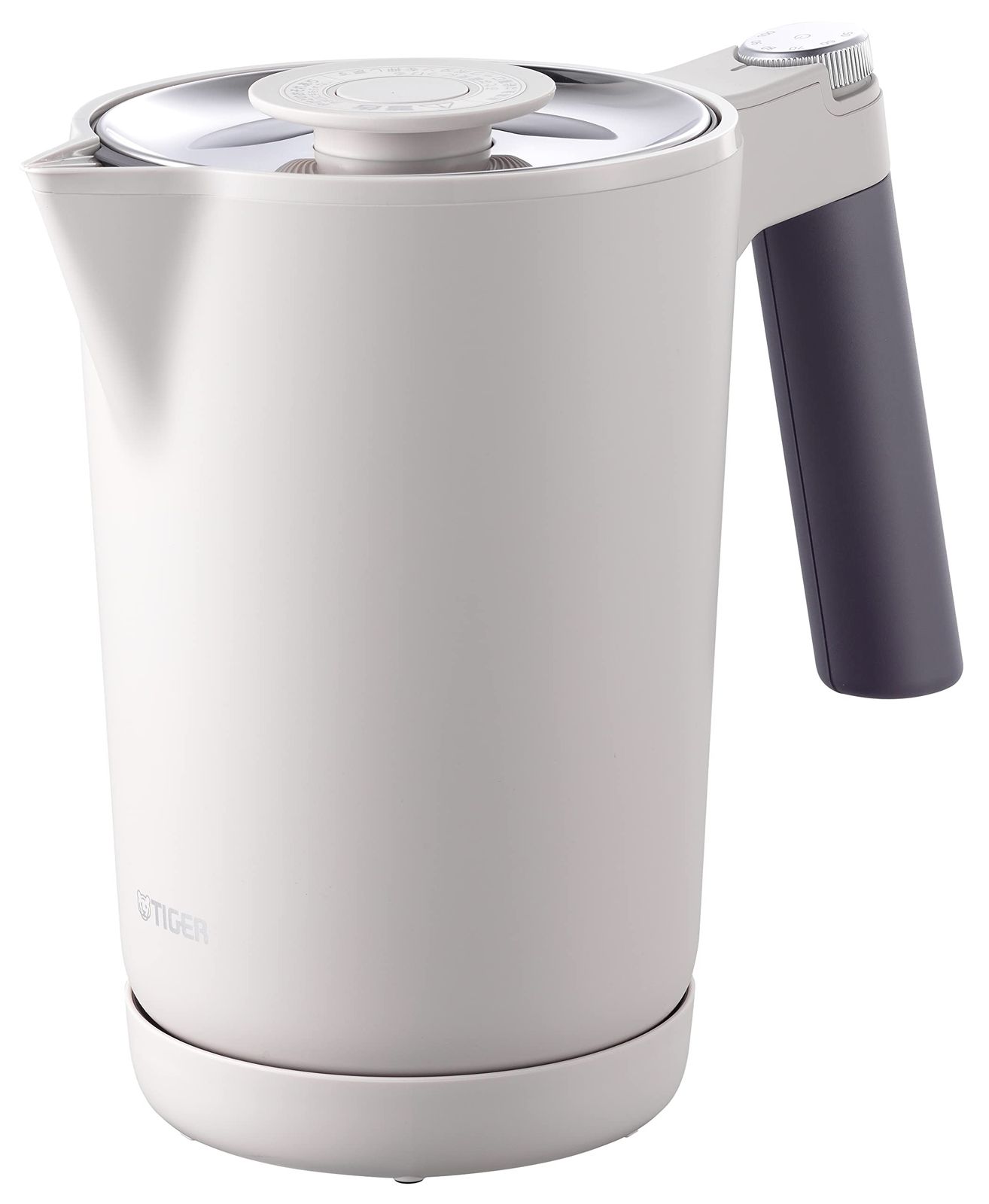 タイガー魔法瓶 TIGER 電気ケトル 温度調節機能付き 湯沸かし コーヒードリップ ステンレス 1 0 L 転倒お湯漏れ防止 カラだき防止 蒸気レス グレー PTQ A 100 HS