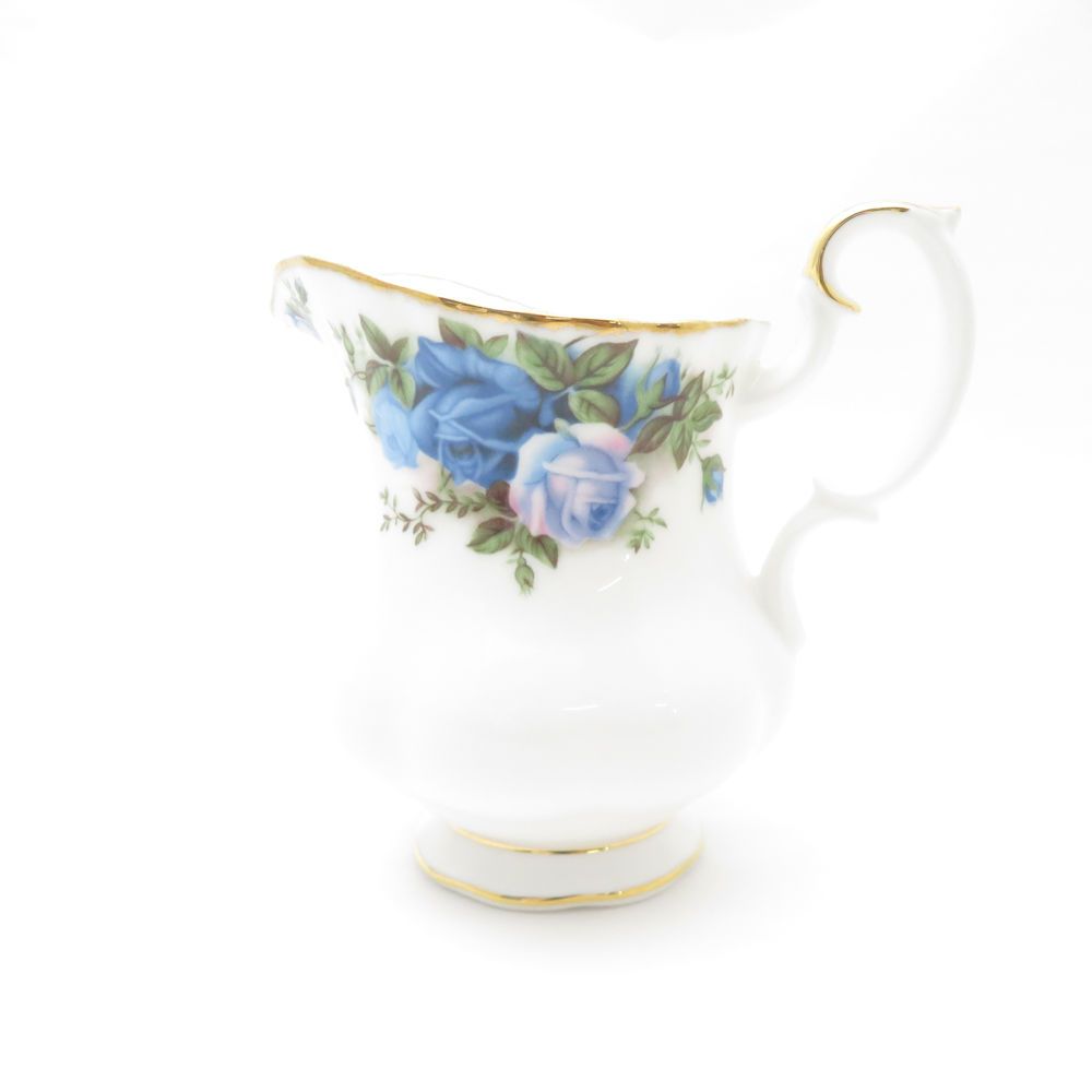 美品 ROYAL ALBERT ロイヤルアルバート ムーンライトローズ クリーマー ラージ クリーム ジャグ ミルク ポット SU8519K 