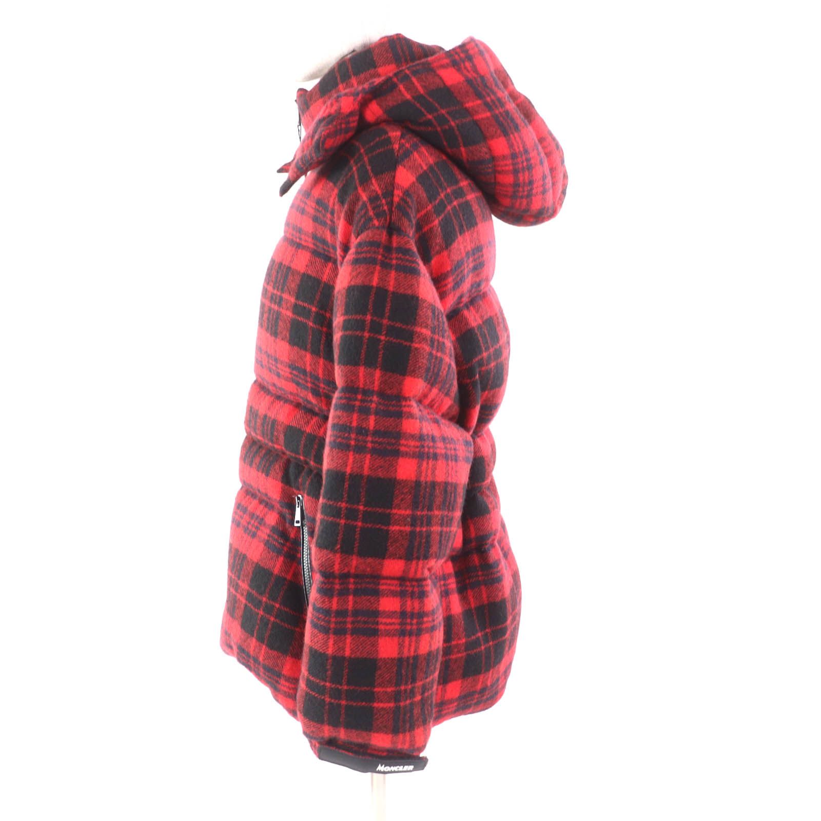 MONCLER ★ ERBE ダウンジャケット 極美品☆MONCLER モンクレール DANUBE ウール100％ フード付