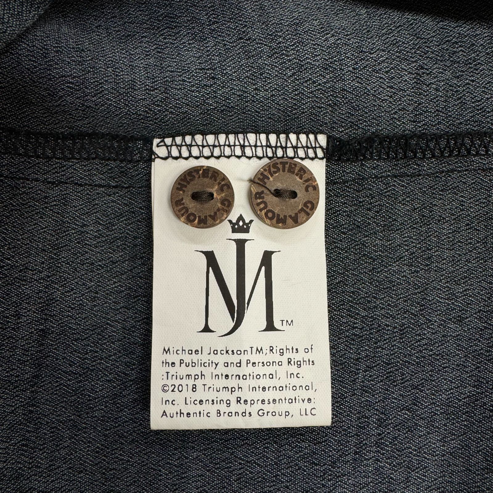 HYSTERIC GLAMOUR × MICHAEL JACKSON THRILLER柄 アロハシャツ 半袖