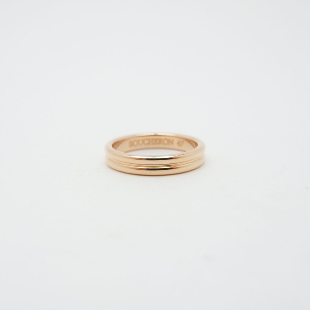 Boucheron ブシュロン K18 PG ゴドロン リング 47 - メルカリ