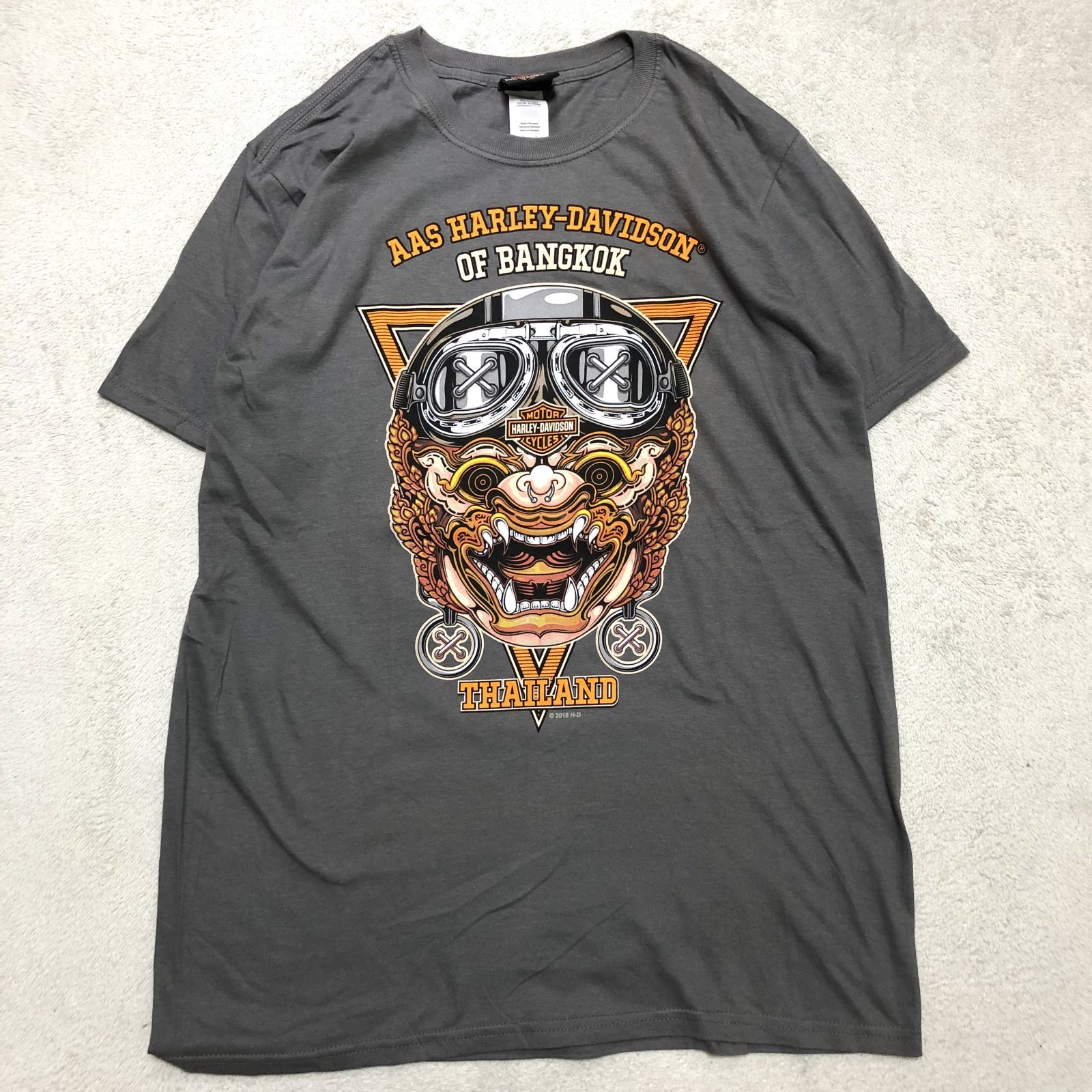 HARLEY DAVIDSON ショートスリーブTシャツ 半袖カットソー 両面 