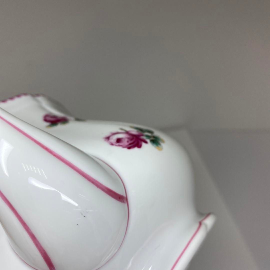 リチャードジノリアンティックローズティーポットL幅約22㎝東な6-0924