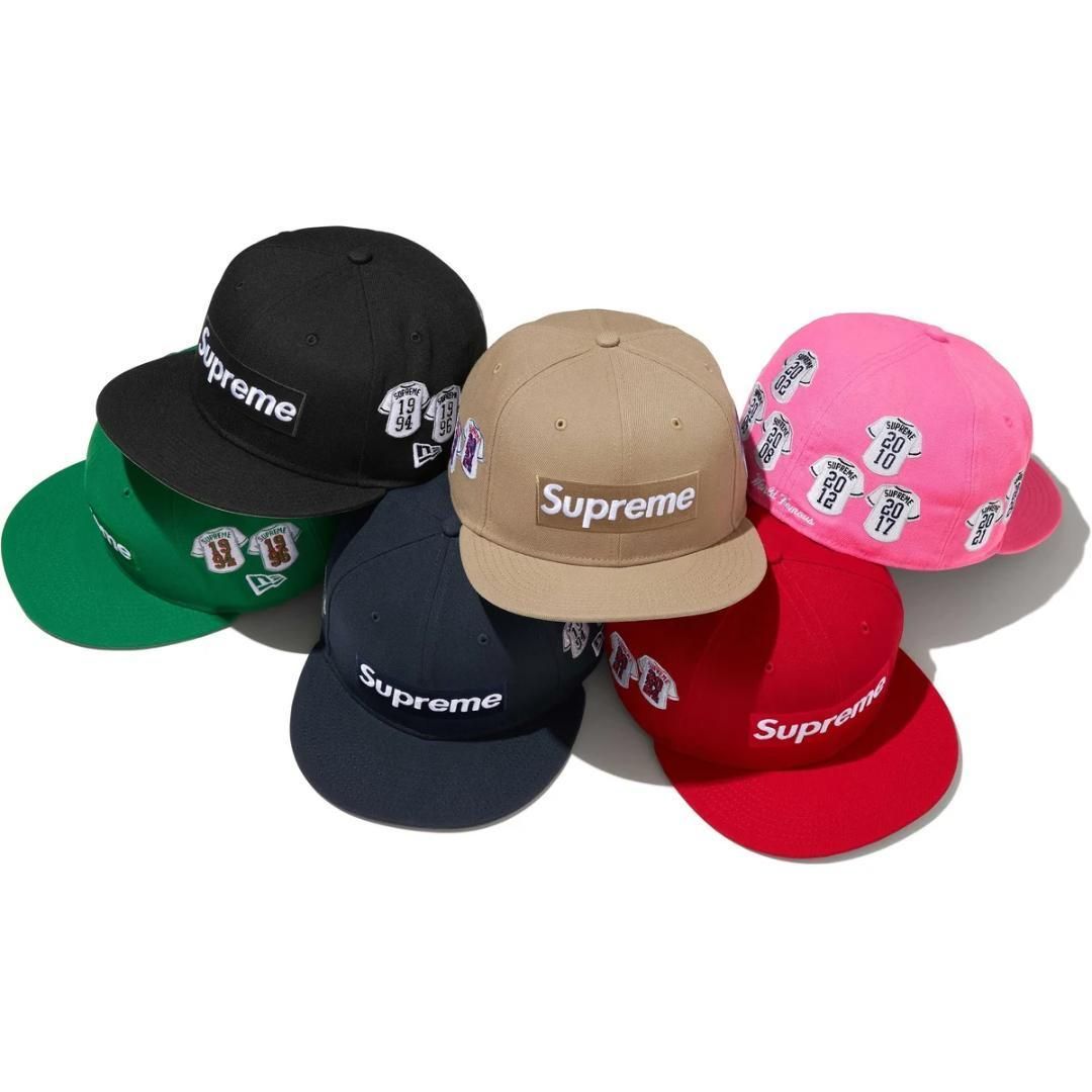 キャップ [Supreme] Jerseys Box Logo Khaki 7 1/2 Supreme] Jerseys Box Logo Khaki 7 3/8 - メルカリ