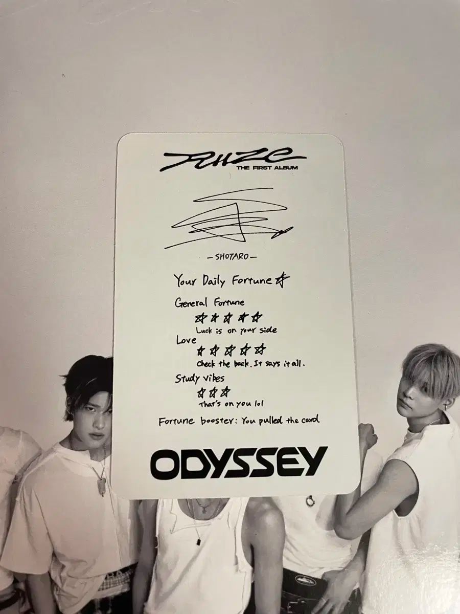 RIIZE ODYSSEY ショウタロウ US AMAZON トレカ