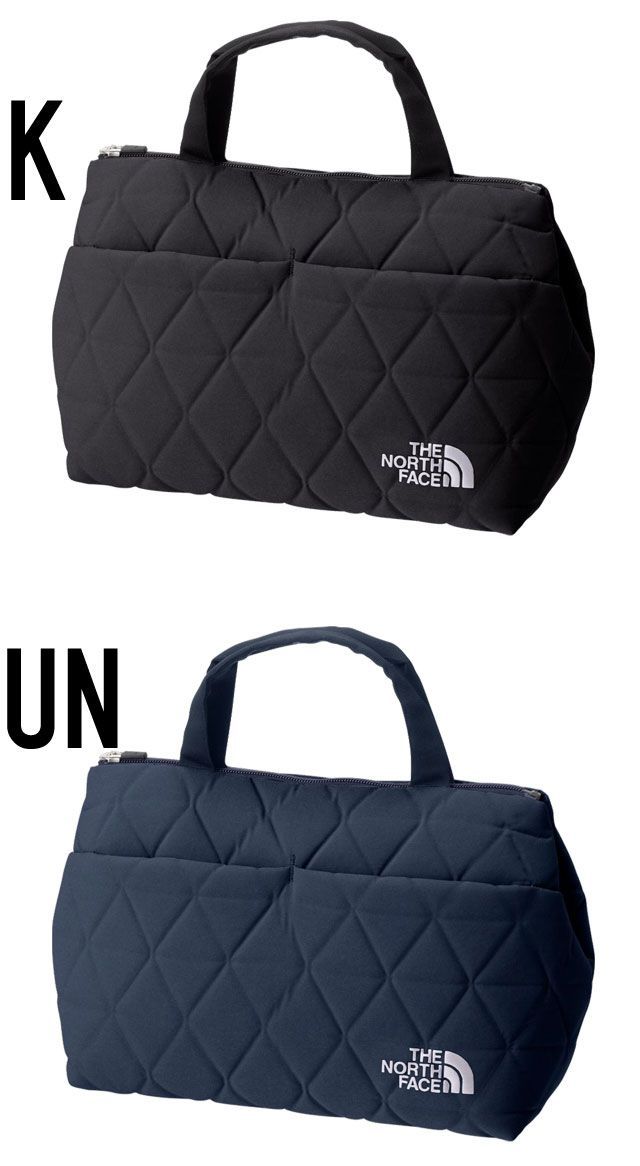 ザ ノース フェイス トートバッグ NM32355 ジオフェイス ボックストート 7L 9L PC タブレット 13インチ ノートPC A4書類 BAG バック サブバッグ ブラック 手提げ 鞄 キルティング トート バッグ ファスナー付き