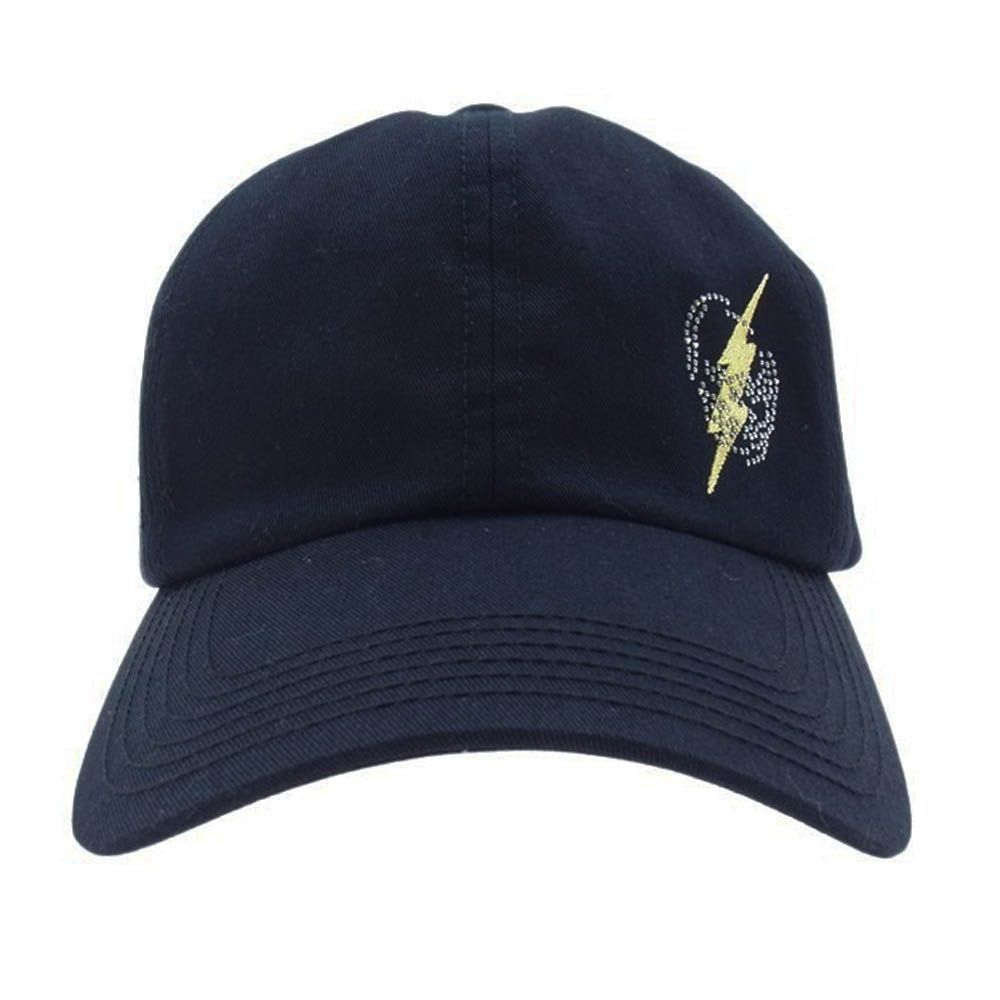 ルシアンペラフィネ メッシュキャップ ブラック スカル ラインストーン